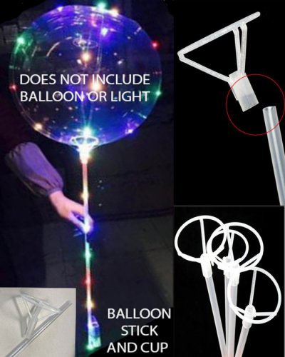 70cm Balloon Stick & Cup for LED Balloon