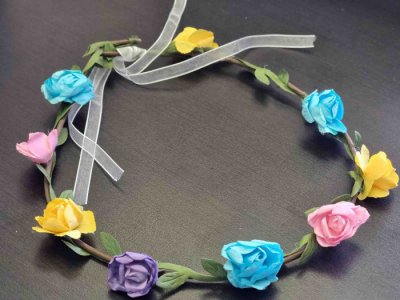  Flower Crown Assorted Colors