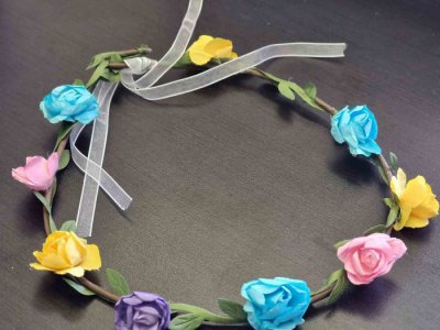  Flower Crown Assorted Colors