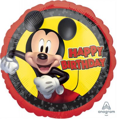 18" Happy Birthday Mickey Mouse Forever 