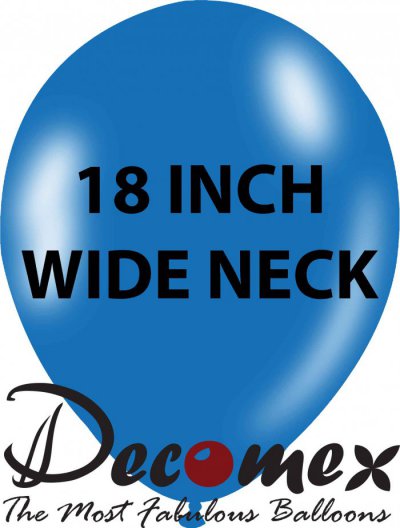 18" Wide Neck Medium Blue 171 DECOMEX