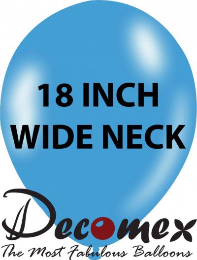 18" Wide Neck Light Blue 271 DECOMEX