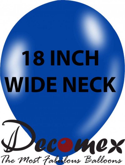 18" Wide Neck Royal Blue 276 DECOMEX