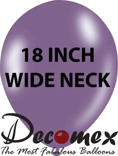 18" Wide Neck Lilac  252 DECOMEX