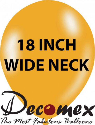 18" Wide Neck Golden Yellow 242 DECOMEX