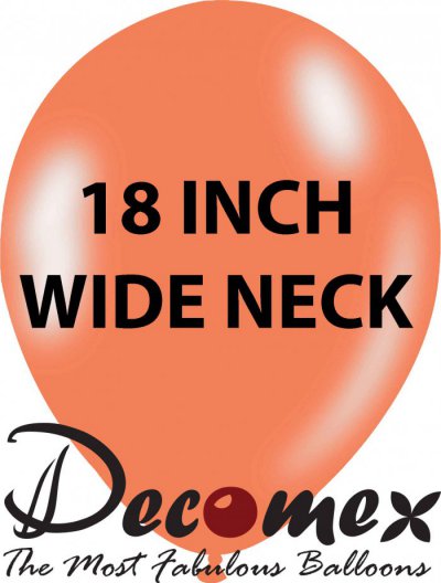 18" Wide Neck Macaron Peach 231 DECOMEX