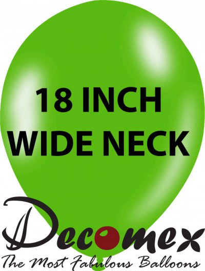 18" Wide Neck Lime Green 262 DECOMEX