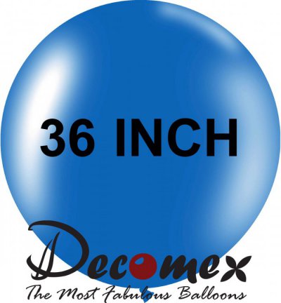 36" Round Blue 170 DECOMEX (5pcs)
