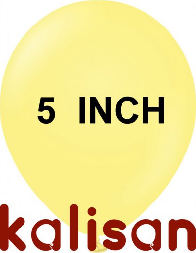 5" Macaron Yellow 3005 KALISAN