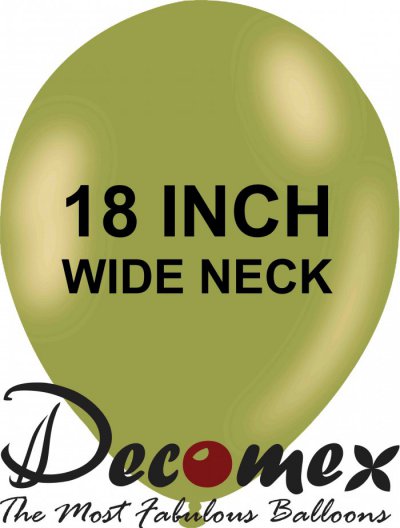 18" Wide Neck Retro Olive 265  DECOMEX
