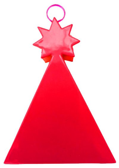 Red Party Hat Plastic Balloon Weight 90grm