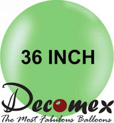 36" Round Macaron Mint Green 263 DECOMEX (5pcs)