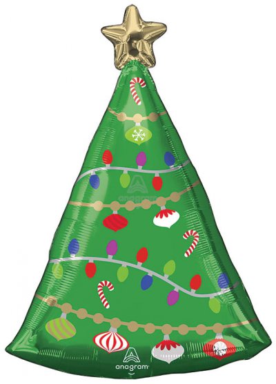 24" Festive Christmas Tree