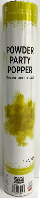 Yellow Powder Confetti Cannon