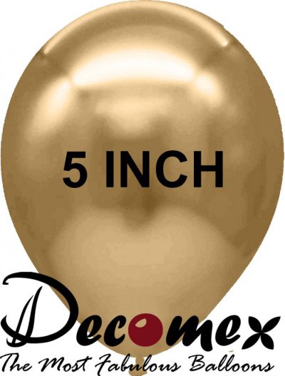5" Luster Chrome Gold 502 DECOMEX (50)