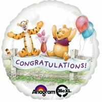 17" Congratulations Winnie The Pooh 