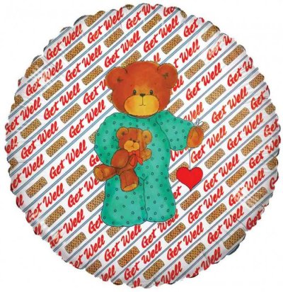 18" Get Well Bears & Plasters 