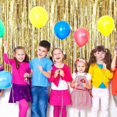 Shimmer Curtain Gold 100x200cm 