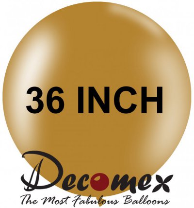 36" Round Gold 442 DECOMEX (5pcs)