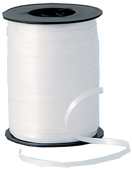 500 Yard White Curling Ribbon 