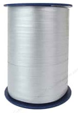 500 Yard Silver Curling Ribbon 