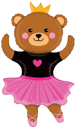 48" Dance Bear Ballerina