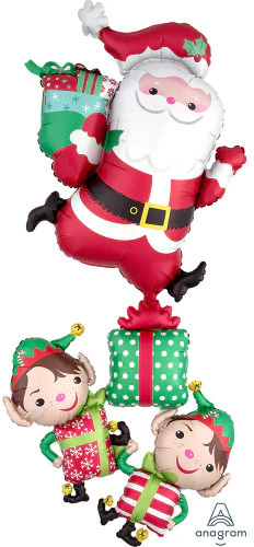 63" Christmas Characters Stacker