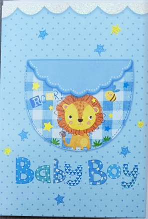 Baby Boy Greeting Card (S)