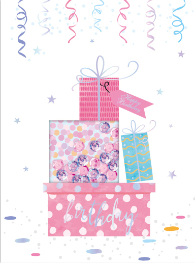 Happy Birthday Greeting Card (S)