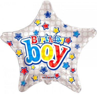 SALE 18" "Birthday Boy" Star 