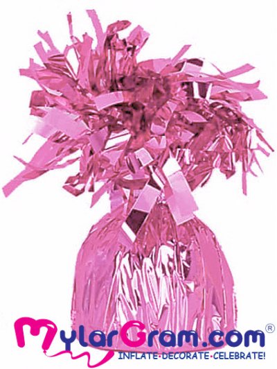 Balloon Weight 180grm Metallic Pink