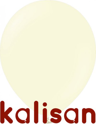 18" Macaron Pale Yellow 3008 KALISAN (25pcs)