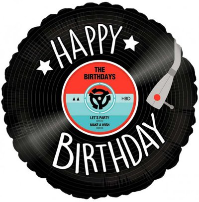 18" Happy Birthday Record