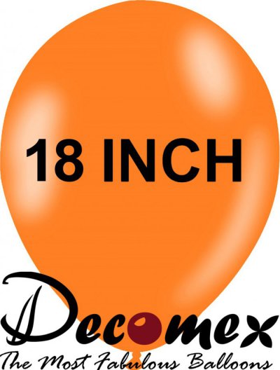 18" Orange 130  DECOMEX (25pcs)