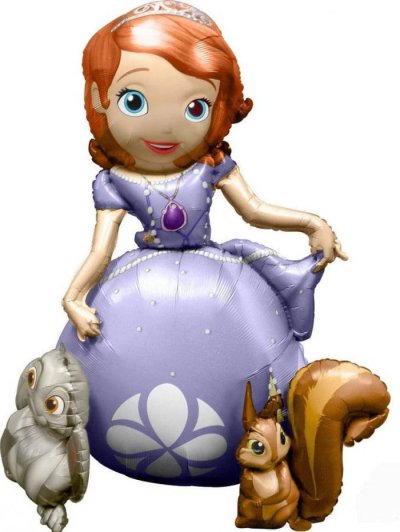 48" Sofia the First Airwalker AIRFILL