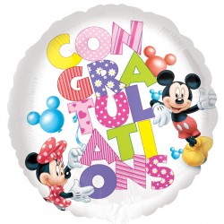 18" Mickey Mouse Congratulations
