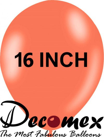 16" Metallic Rose Gold 443 DECOMEX (25pcs)