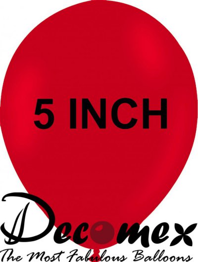 5" Ruby Red 111 DECOMEX