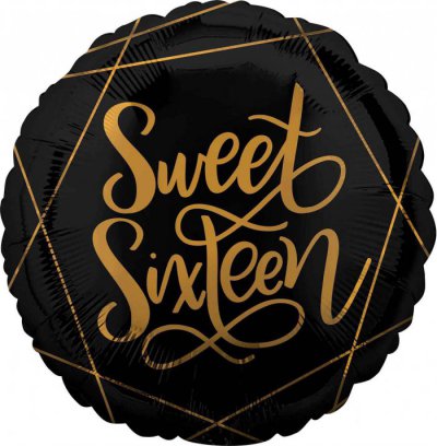 18" Elegant Sweet Sixteen