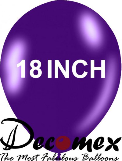 18" Purple 151 DECOMEX (25pcs)