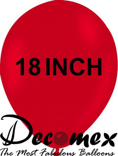 18" Ruby Red 111 DECOMEX (25pcs)