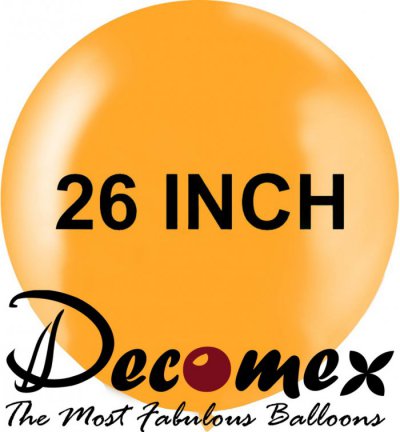 26" Round Deep Yellow 141 DECOMEX (10pcs)