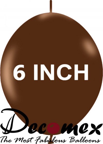 6" Link Chocolate 254 DECOMEX