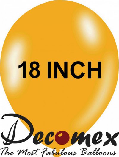 18" Amber 245 DECOMEX (25pcs)