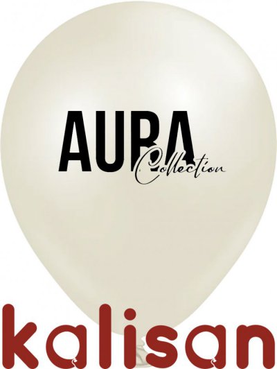 12" Aura Ivory White 7083 KALISAN (50pcs)