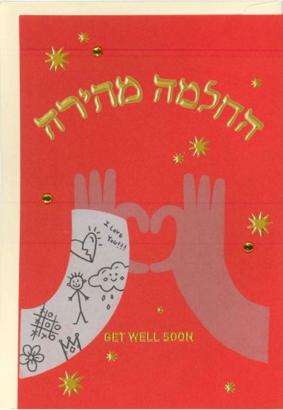 Get Well Soon Greeting Card (S)