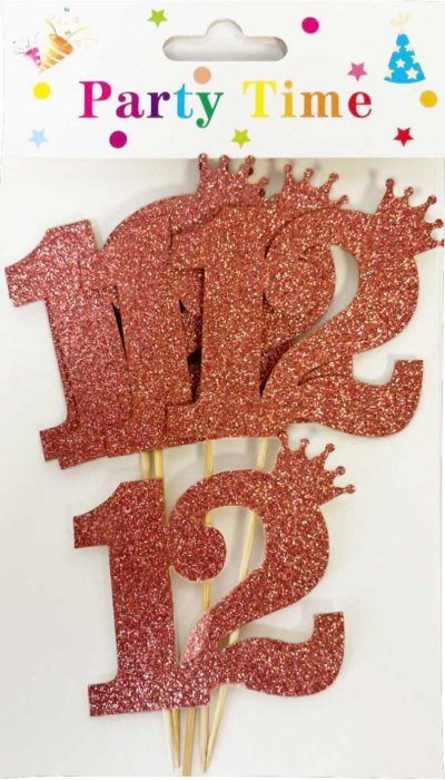 Bat Mitzvah Cake Decoration Rose Gold 