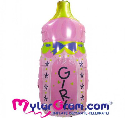 SALE 32" Its A Girl Bottle