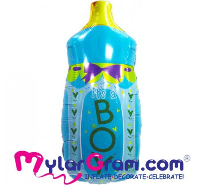SALE 32" Its A Boy Bottle