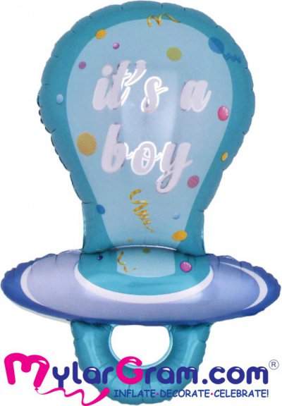 SALE 34" Baby Boy Pacifier 
